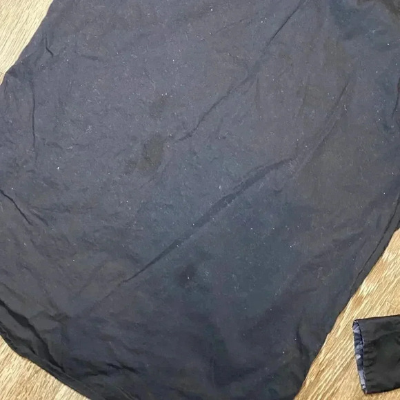 Mens Black Button Up Shirt - M - Picture 6 of 7